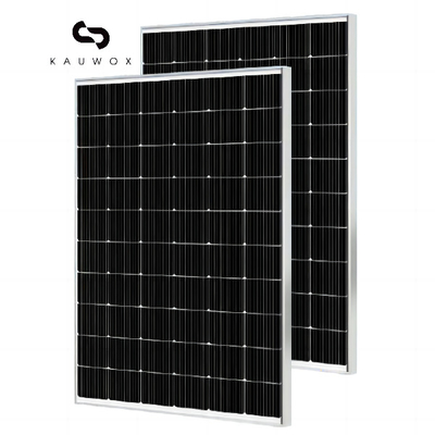 Black 400-600W Solar Power System KAUWOX 525W New Rooftop Solar Shingle Plates Solar Lapping Solar Panels